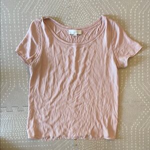 Ann Taylor Loft Blush Blouse